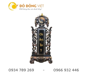 Bài vị thờ cúng gia tiên sang trọng