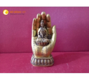Bàn tay phật bằng đồng ý nghĩa phong thủy