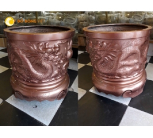Bát hương đồng thờ cúng, bát hương bằng đồng đỏ