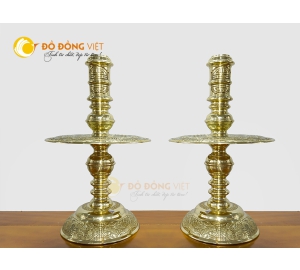 Địa chỉ bán đôi chân nến bằng đồng vàng tại TP Hồ Chí Minh
