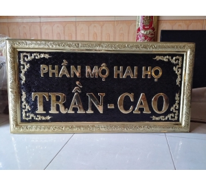 Đúc bảng biển bằng đồng theo yêu cầu tại Đồ đồng Việt