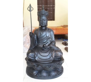 Đúc tượng Địa Tạng Vương Bồ Tát bằng đồng hun đen, đúc tượng Phật đồng theo yêu cầu