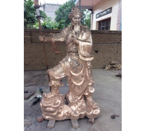 Đúc tượng Quan Công bằng đồng theo yêu cầu tại Đồ đồng Việt
