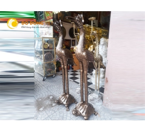 Hạc đồng, đôi hạc đồng thờ cúng, hạc đình chùa, xưởng đúc hạc đồng