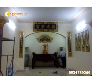 Hoành phi câu đối đồng thờ cúng, đồ thờ hoành phi câu đối