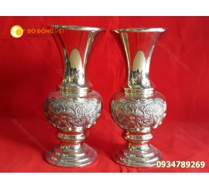 Lọ hoa đồng, lọ hoa thờ cúng đẹp, nơi bán lọ hoa thờ cúng tại Hà Nội, Sài Gòn, TP Hồ Chí Minh