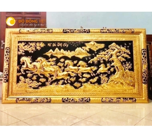 Tranh Đồng Mã Đáo Thành Công Bằng Đồng Liền Mê