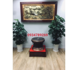 Quà tặng trống đồng Ngọc Lũ trang trí lưu niệm tại Đồ đồng Việt