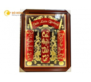Tranh cửu huyền thất tổ bằng đồng thờ cúng, tranh đồng thờ cúng