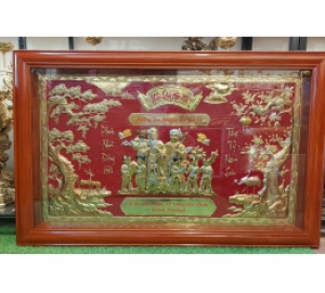 Tranh đồng mừng thọ, quà mừng thọ đẹp và ý nghĩa