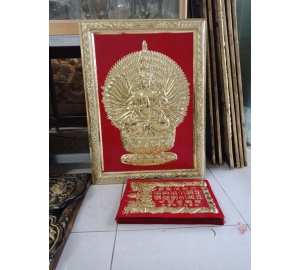 Tranh đồng phật nghìn mắt nghìn tay thiên thủ thiên nhãn
