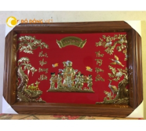 Tranh mừng thọ cụ bà xuân Kỷ Hợi 2019