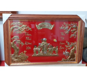 Tranh mừng thọ ông bà giá rẻ kt 60x80cm
