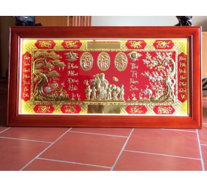 tranh mừng thọ