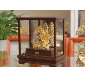 TƯỢNG HỔ MẠ VÀNG PHONG THỦY CAO CẤP
