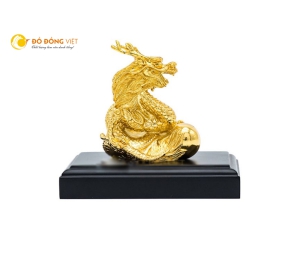 Rồng phong thủy mạ vàng 24k đẹp tinh xảo