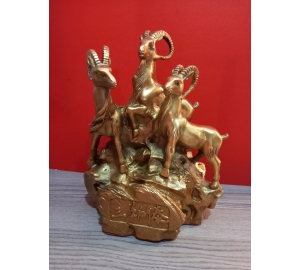 Tượng tam dê, tam dương khai thái, 3 con dê đồng
