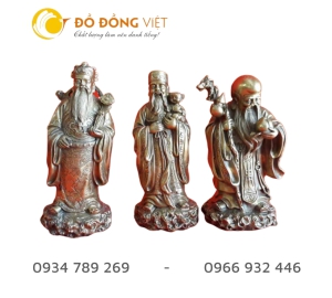 Bán tượng ba ông tam đa bằng đồng 