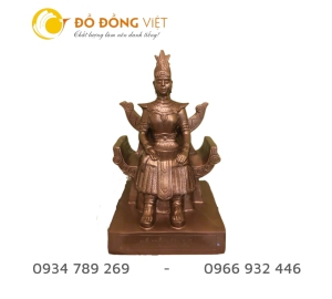 Tượng đồng mẫu âu cơ nguyên khối đúc đồng thau tinh xảo