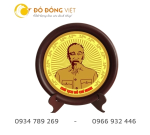 Biểu trưng gỗ đồng làm quà tặng lưu niệm, quà sự kiện, quà tặng đối tác