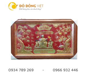 Tranh mừng thọ ông bà giá rẻ