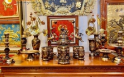 3 mẫu bàn thờ gia tiên chuẩn phong thủy