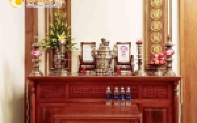 Bật mí cách bài trí bàn thờ hợp lý, chuẩn phong thủy