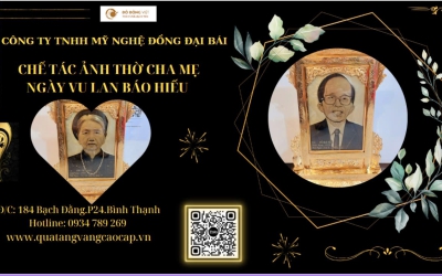 CHẾ TÁC ẢNH THỜ CHA MẸ NGÀY VU LAN BÁO HIẾU 