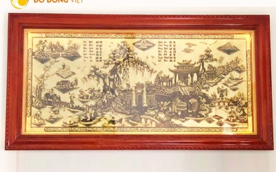 Ý NGHĨA TẶNG TRANH ĐỒNG, TRANH MẠ VÀNG NHÂN DỊP ĐẦU XUÂN 