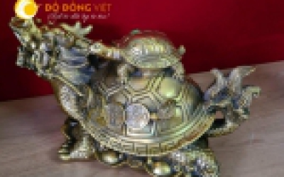 Cách bài trí tượng long quy – rùa đầu rồng  chuẩn phong thủy