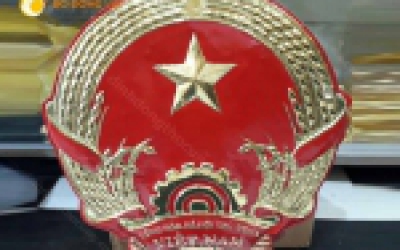 Chế tác logo- huy hiệu bằng đồng theo yêu cầu tại TP Hồ Chí Minh