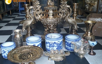 Cơ sở sản xuất đồ thờ cúng bằng đồng tại TP Hồ Chí Minh
