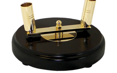 CỘT CỜ BẰNG ĐỒNG MẠ VÀNG 24K 