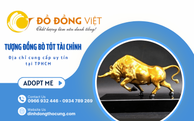 Cung cấp tượng đồng bò tót tài chính sang trọng tại TPHCM