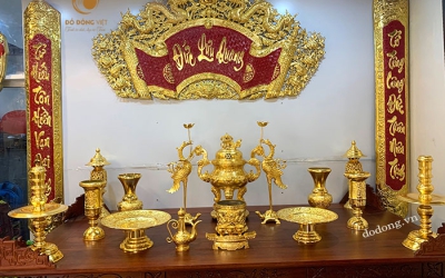 Dát vàng đồ thờ tại TP Hồ Chí Minh