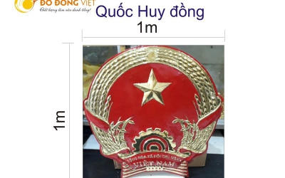 Địa chỉ làm quốc huy bằng đồng theo mẫu chuẩn, uy tín, chất lượng tại Sài Gòn