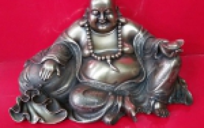 Đồ đồng Việt bật mí các bước khai quang tượng Phật Di Lặc