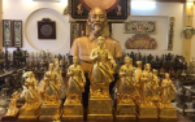 Hướng dẫn vị trí đặt tượng đồng Trần Quốc Tuấn chuẩn phong thủy