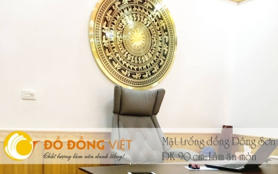 Mặt trống đồng trang trí nội thất