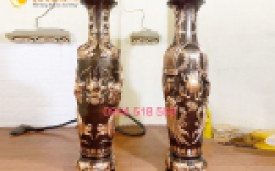 Mẫu lộc bình cúng tiến chùa được làm bằng đồng đẹp nhất Việt Nam