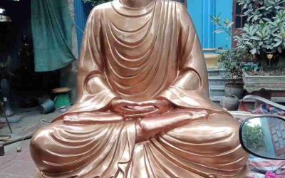 Nhận Đúc Tượng Phật Cỡ Lớn Tại Chùa 