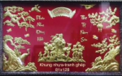 Tranh đồng mừng thọ- món quà tặng mừng thọ ý nghĩa và sang trọng