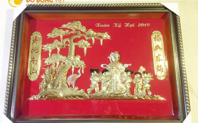Tranh mừng thọ ông bà