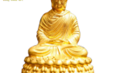 Tượng phật dát vàng cỡ nhỏ để ô tô