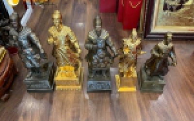 Tượng trần Quốc Tuấn bằng đồng mẫu đẹp 2023 quà tết tặng sếp ý nghĩa