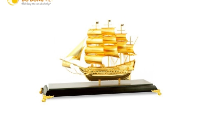  Ý nghĩa biểu tượng thuyền rồng mạ vàng