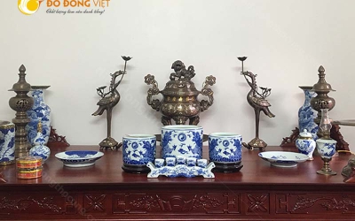 Ý nghĩa bộ đỉnh đồng thờ cúng