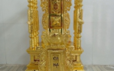 Ý Nghĩa Ngai Thờ Mạ Vàng cao 70cm 