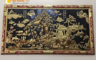 Ý nghĩa tranh vinh quy bái tổ bằng đồng