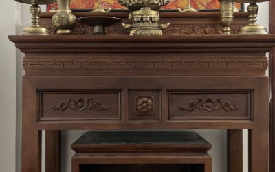 BỘ ĐỈNH VUÔNG TAM SỰ THỜ CÚNG CAO 40CM 